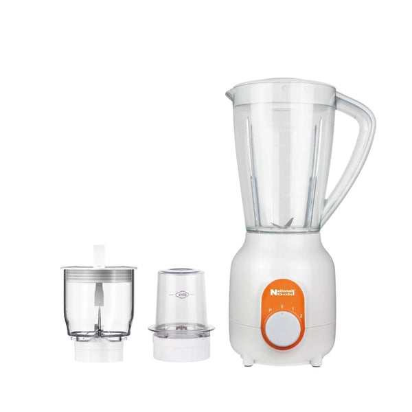 NEW BLENDER UNBREAKABEL 1.5L JUG & GRINDER WHITE COLOR 3 IN 1 POWER 350W