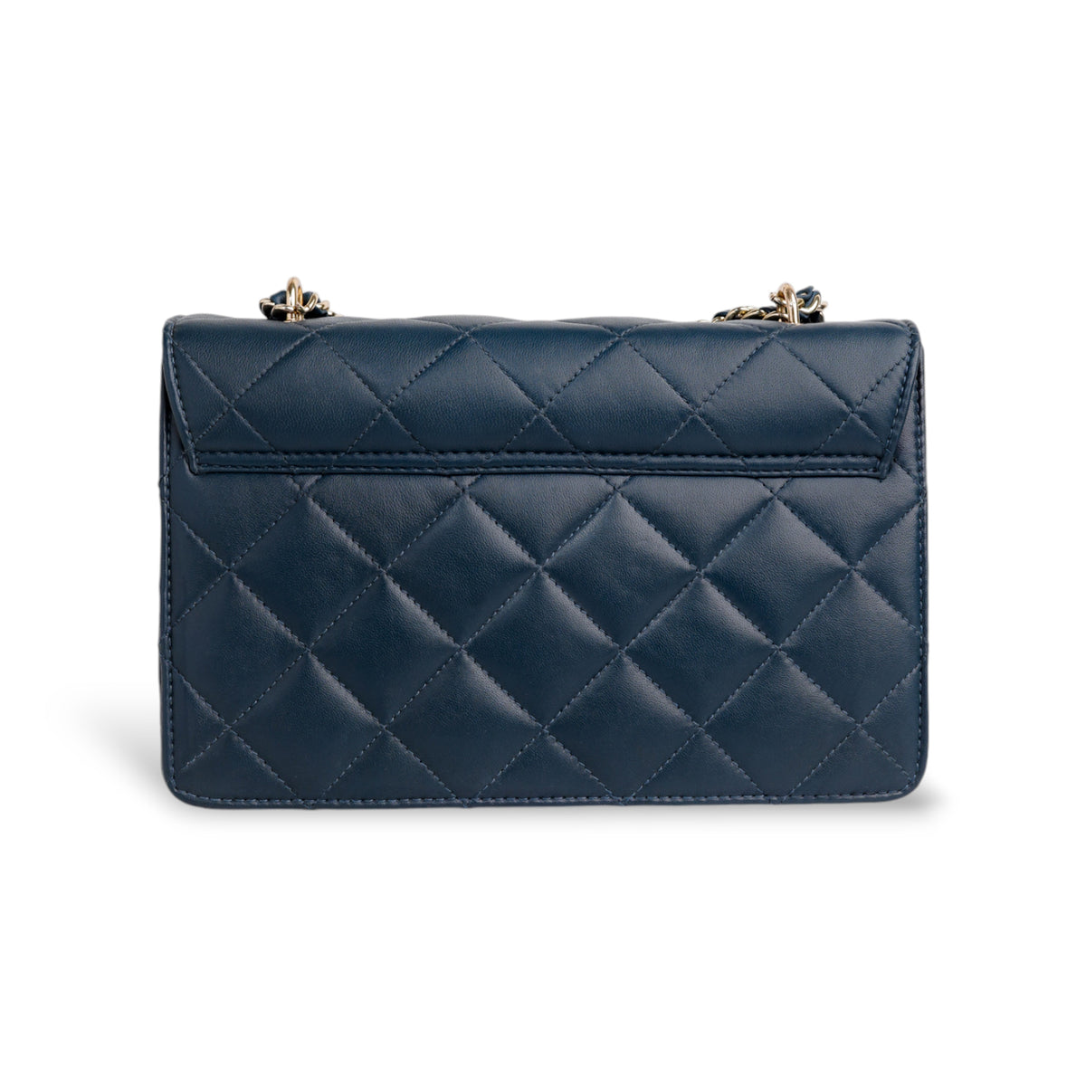 Flora Quilted Crossbody Leather Bag- tanbrown