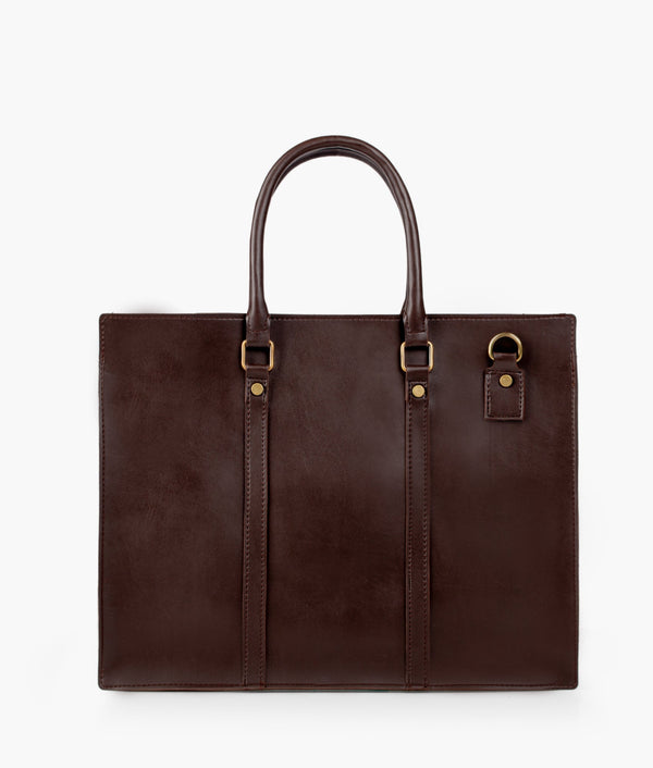 RTW Creation - Dark brown laptop bag