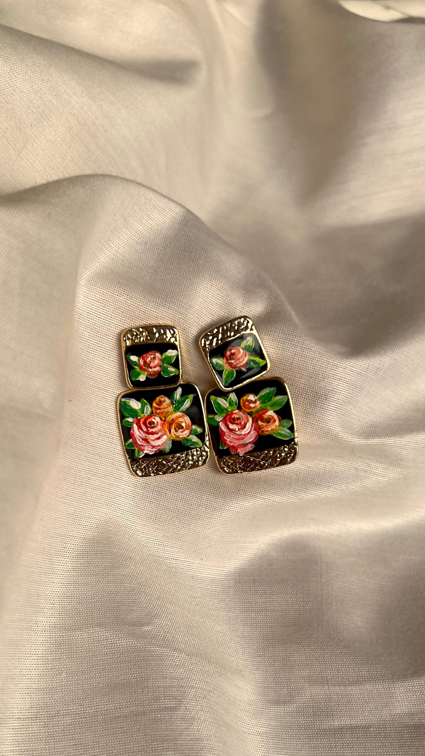 Venus (Hand Painted Earrings)