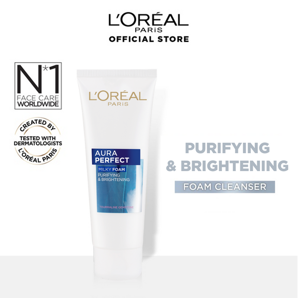 Loreal Aura Perfect Milky Foam Face Wash 100ml