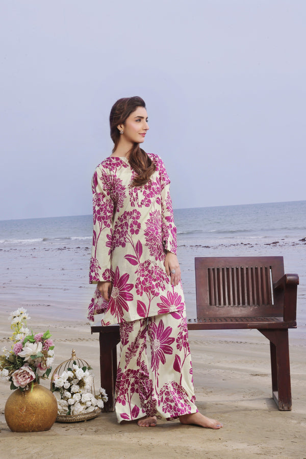Whisper Wind By Feathers Unstitched 2 Piece Printed Lawn Collection'2025-CASSIA-FT515