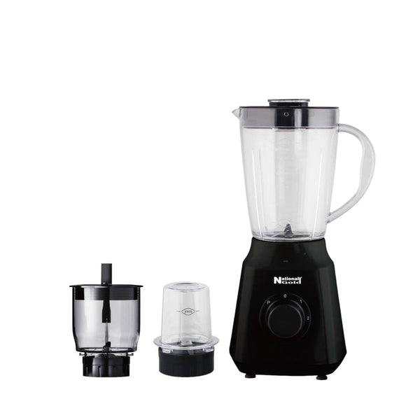 NEW BLENDER UNBREAKABEL 1.5L JUG & GRINDER BLACK COLOR 3 IN 1 POWER 350W