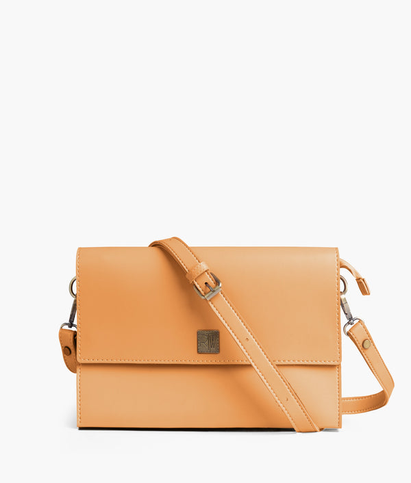 RTW Creation - Mustard envelope shoulder bag