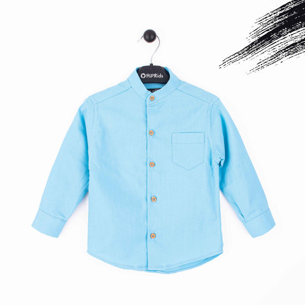 Baby Boy Blue Irish Shirt