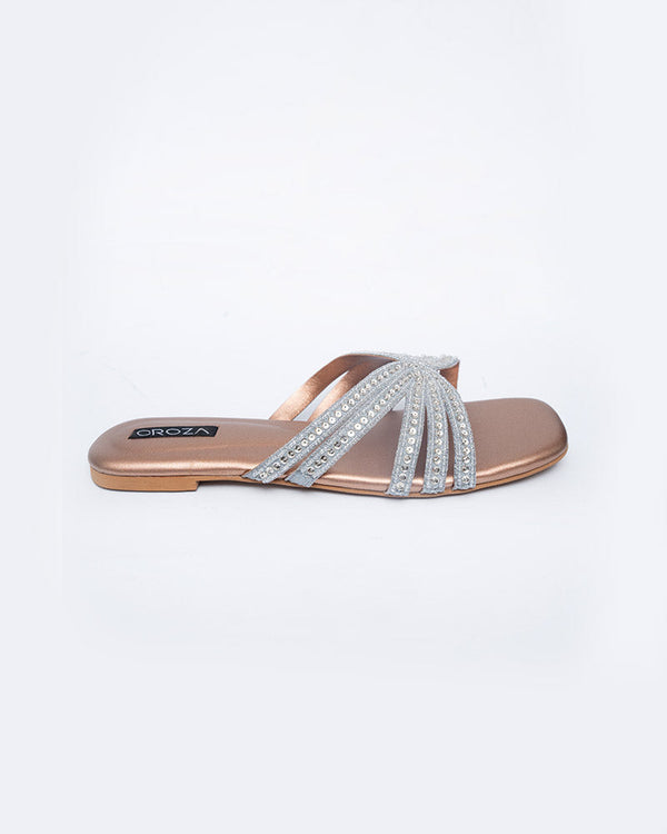 NUUR Formal Flats_rosegold