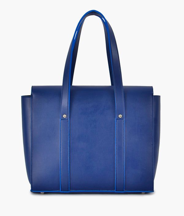 RTW Creation - Blue carry-all satchel bag
