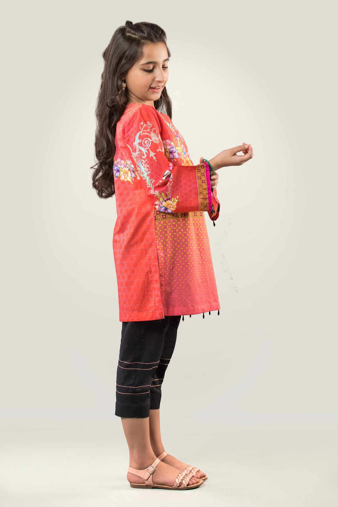 Digital Printed Lawn Shirt & Cotton Trouser SKU: PRST-064