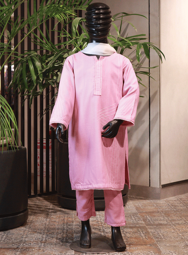 Aroob Fancy Embroidered Acrylic Stitch 3 Piece Suit - ARB23G 06