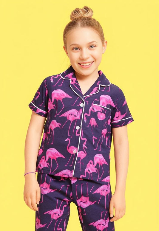 Kids klub cozy sleepwear breathable & light weight pajama set-animal-2