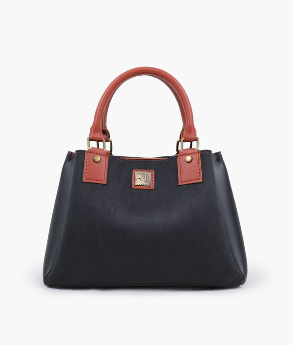 RTW Creation - Black suede mini bag