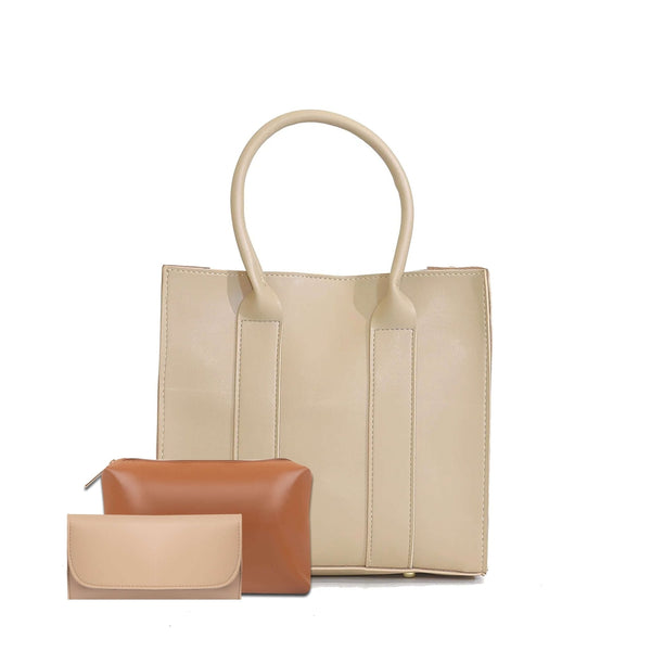 Bag X Alberta 3 Pcs Beige