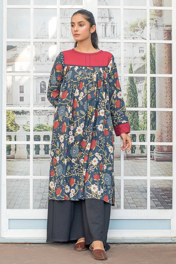 Urban Cut 1 Piece Embroidered Kurta