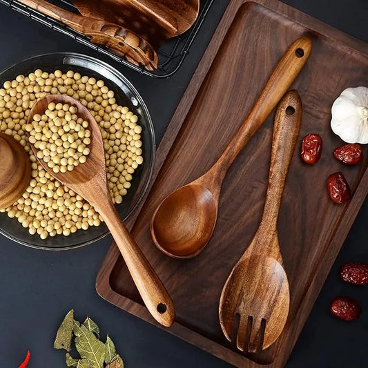 Wooden Spoons for Cooking,12 Pack