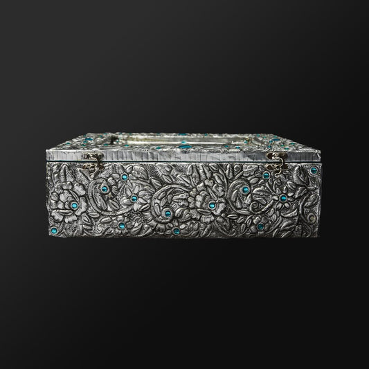 Quran Paak Box Silver