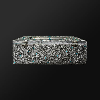 Quran Paak Box Silver