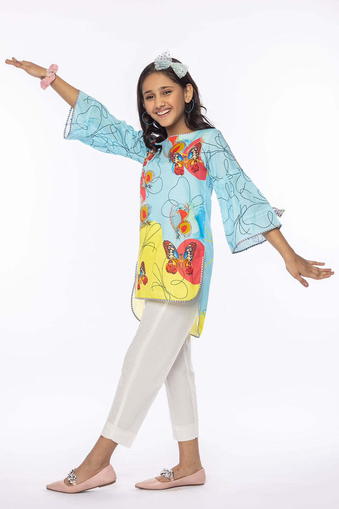 01 PCS Digital Printed Lawn Kurti SKU: MAC-029