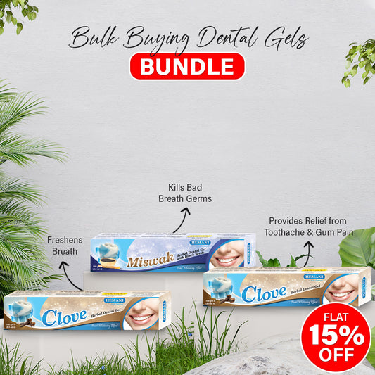 Pack of 3 Dental Gels
