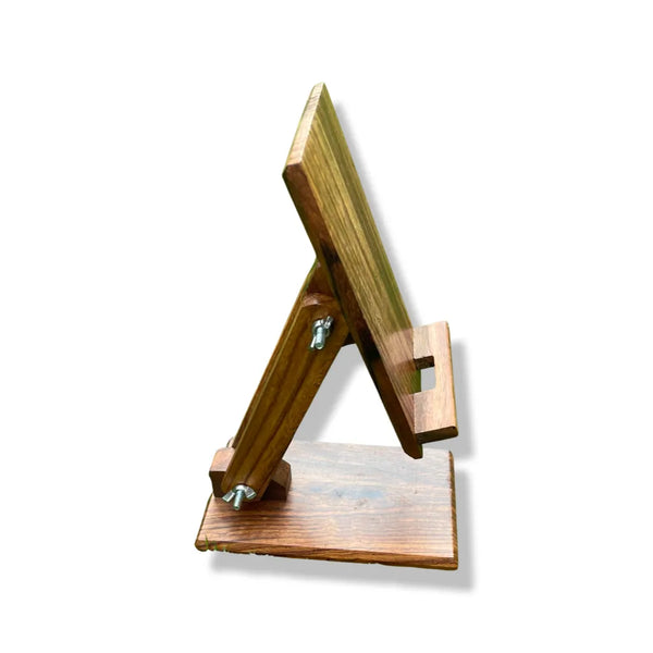 Wooden Foldable Mobile Stand