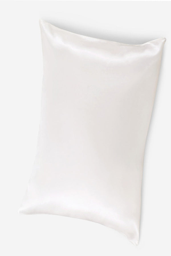 Valerie White Silk Pillowcase-VL-PLW01-WH