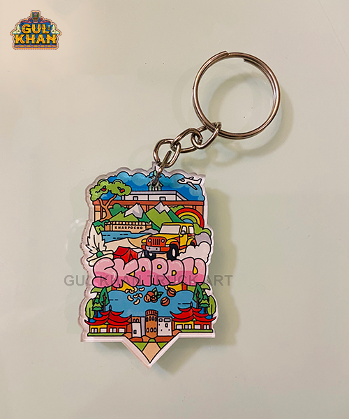 Skardu Premium Acrylic Key Chain