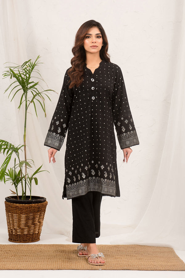 Ochre Clothing Cotton Printed 2 Pc Suit Collection'2025-SOLP-12