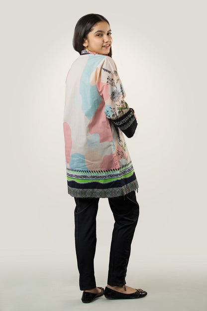PRST-056 Digital Printed Lawn Shirt & Cotton Trouser