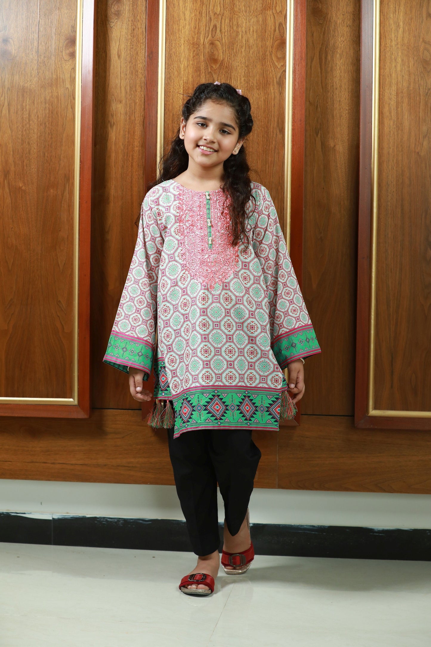 Digital Printed Lawn Shirt & Cotton Trouser