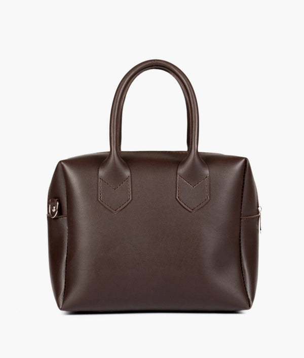 RTW Creation - Dark brown mini bowling bag