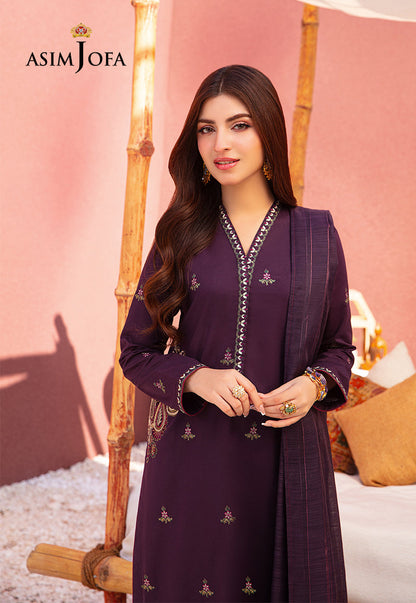 AJOD-30 EMBROIDERED CAMBRIC 3 PCS