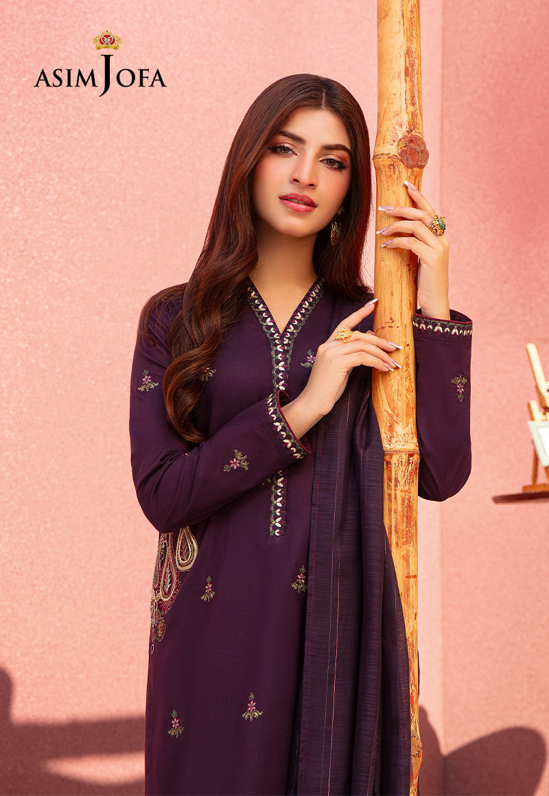 AJOD-30 EMBROIDERED CAMBRIC 3 PCS
