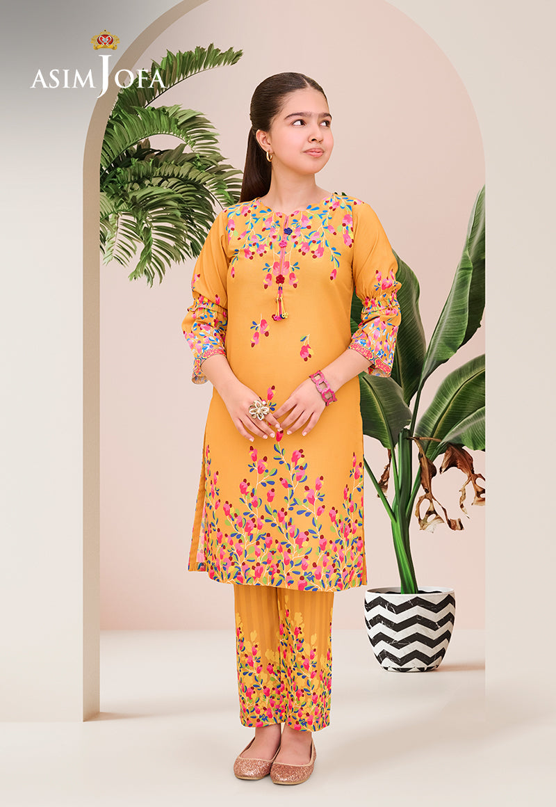 AJGLP-01 PRINTED ARABIC LAWN 2 PCS