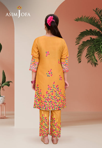 AJGLP-01 PRINTED ARABIC LAWN 2 PCS