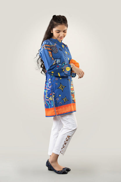 PRKT-048 POP ART Digital Printed Lawn Shirt & Cotton Trouser