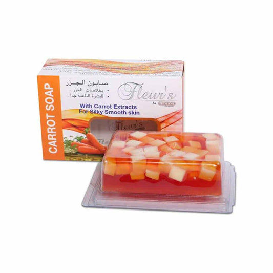 Fleurs Transparent Soap - Carrot