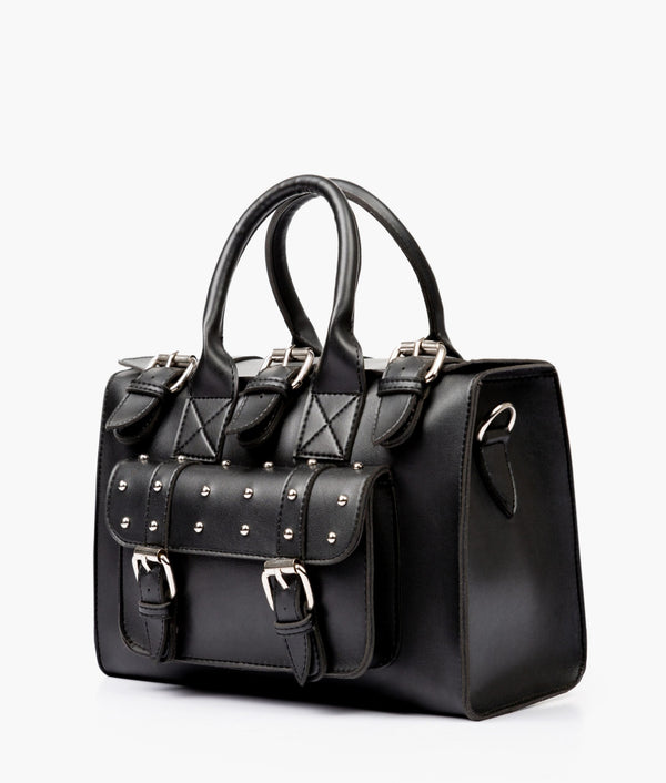 RTW Creation - Black wilderness satchel bag