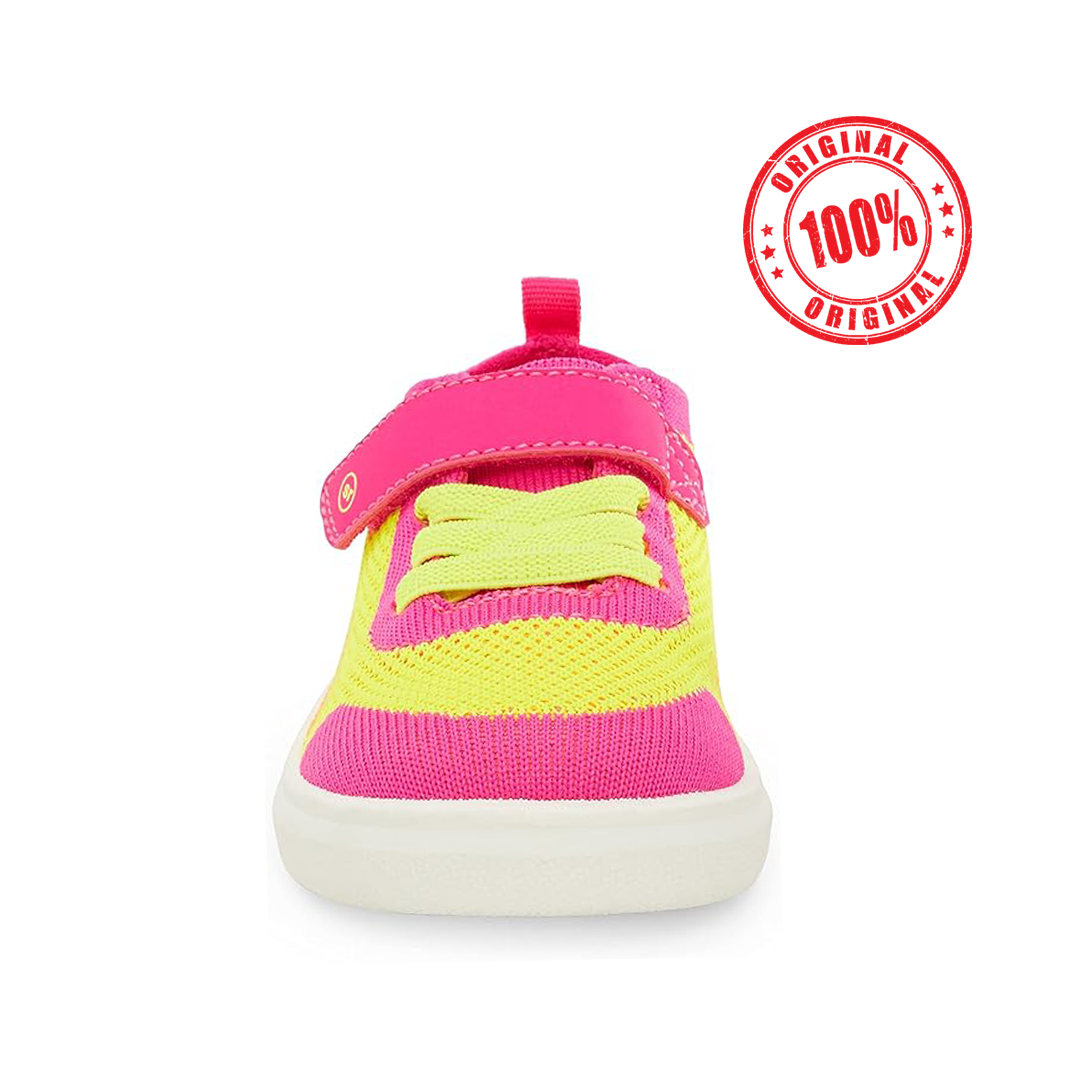 Stride-Rite 360 Girl Pink / Yellow Sneakers