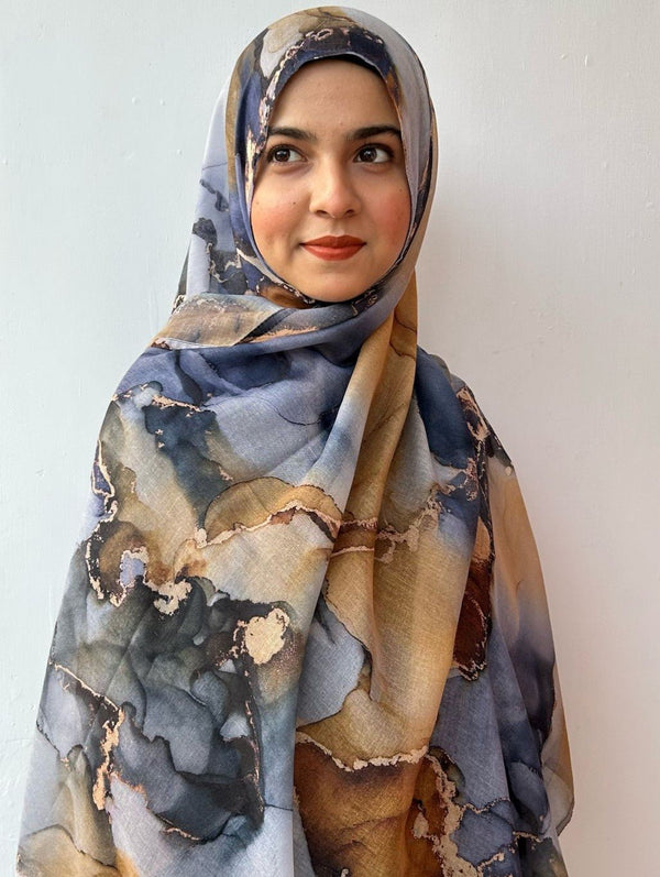 Printed Modal Amber Noor