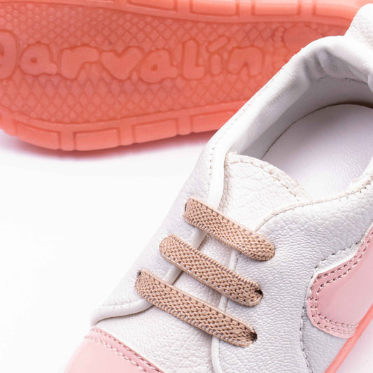 Baby Girl Pink Heart Shoes Pre-walker