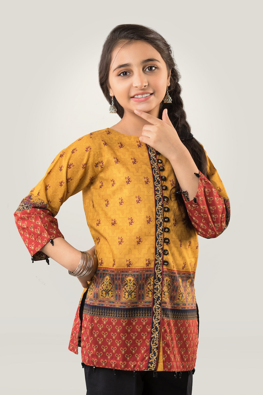 PRKT-021 Digital Printed Lawn Shirt & Cotton Trouser