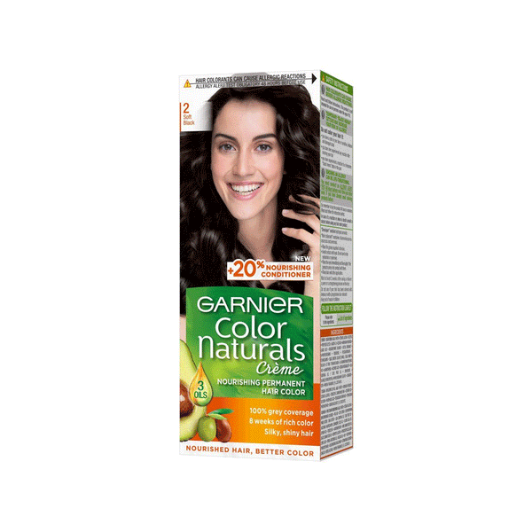 Garnier Color Naturals Creme 2 Soft Black