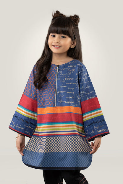 PRKT-020 POP ART Digital Printed Lawn Shirt & Cotton Trouser