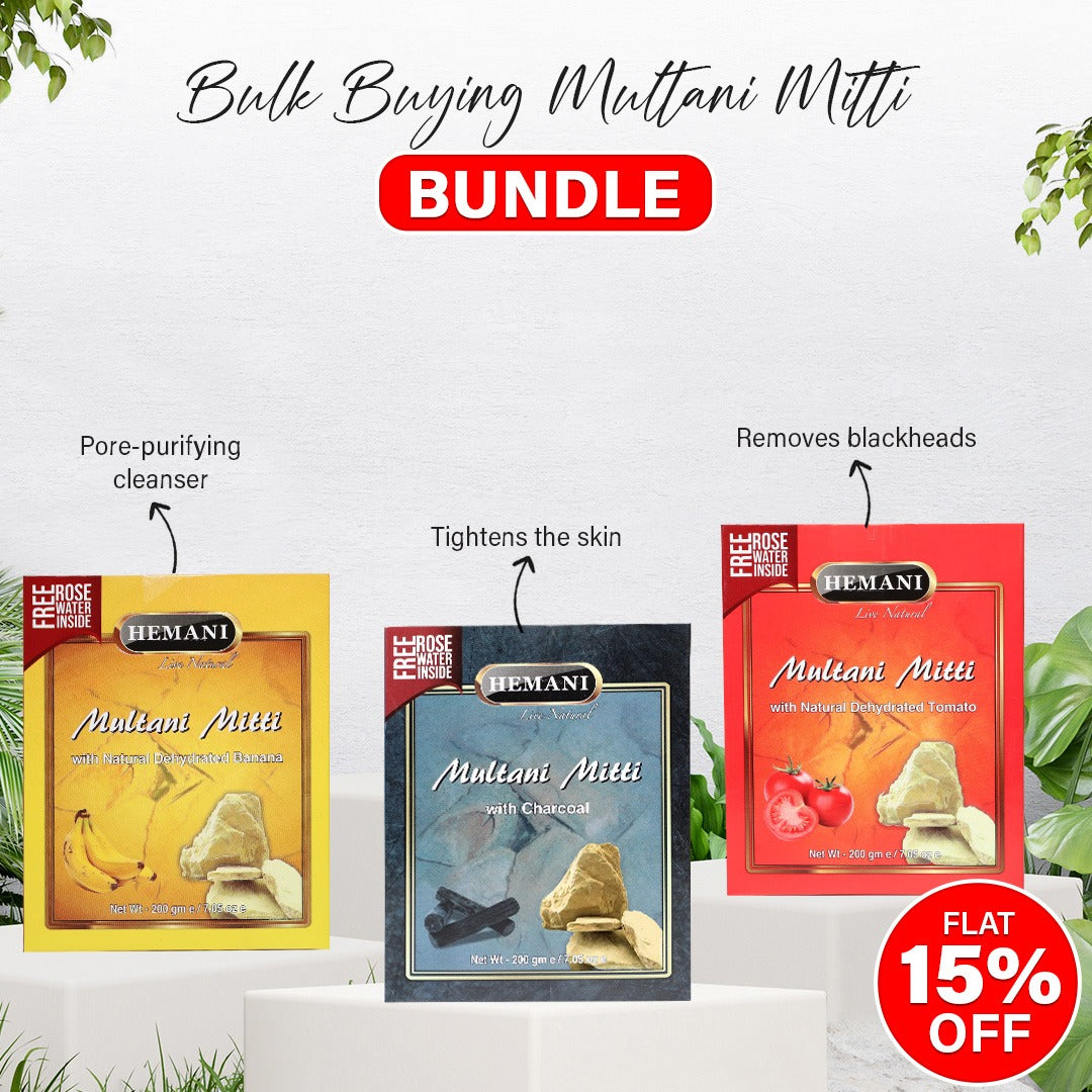 Pack of 3 Multani Mitti