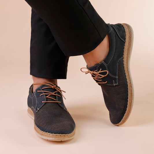 Turkish-made Handstitched Groovy-design Leather Shoes