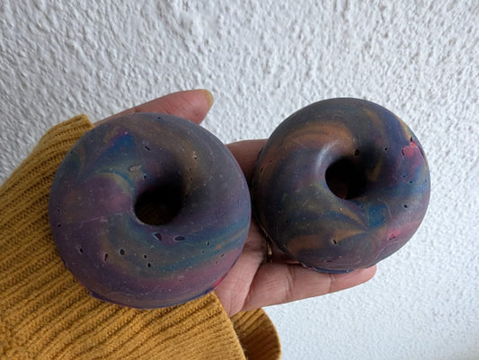 Galaxy Swirl Donut Soap