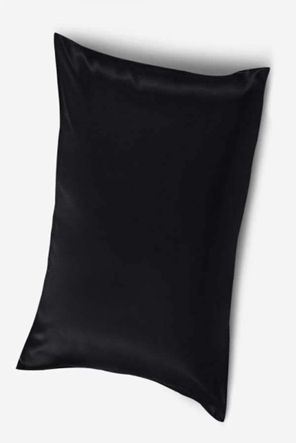 Valerie Black Silk Pillowcase-VL-PLW01-BLK