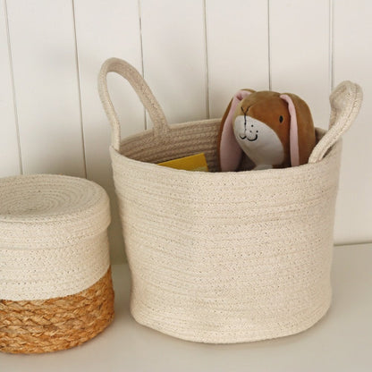 Laundry Basket  Multipurpose Blanket & Storage Basket (SMALL