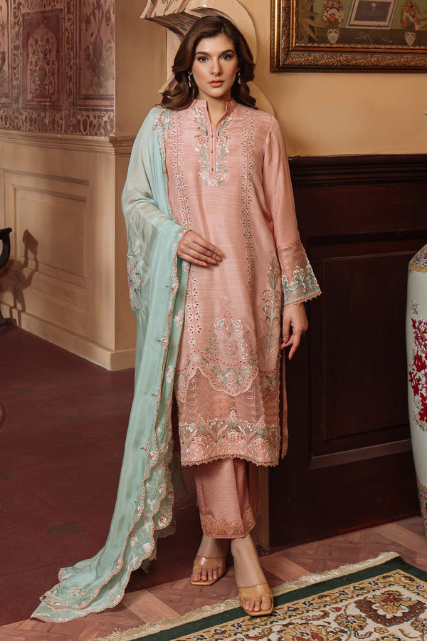 Festive Edit By Sahar Unstitched 3 Piece Emb Luxury Formals Collection'2025-04-Majestic Muse