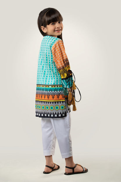 Digital Printed Lawn Shirt & Cotton Trouser