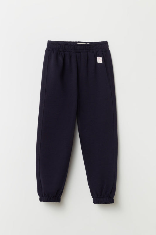 Navy Sfera Branded Jogger Trouser